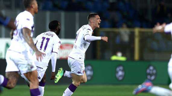 REPUBBLICA, Batticuore viola. Milenkovic gol all'ultimo