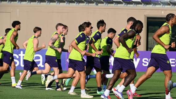 Primo giorno di allenamento al Viola Park: le immagini della seduta