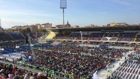 FOTO FV, Franchi gremito per Papa Francesco