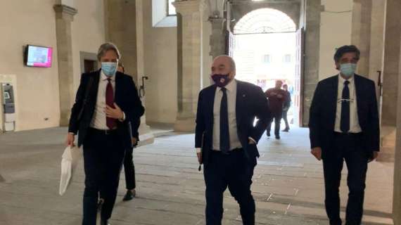 VIDEO FV, Commisso è arrivato a Palazzo Vecchio