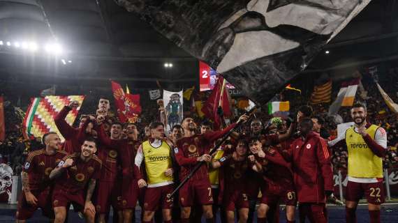 Chiusa la Curva Nord della Roma per gli incidenti con l'Eintracht in Europa League