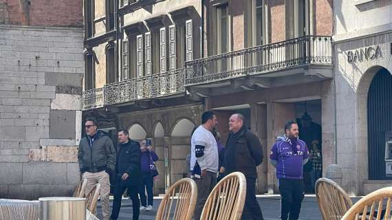 FOTO FV, Arrivano i primi tifosi viola a Cremona