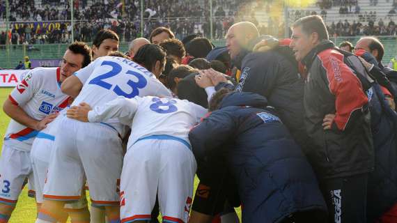 FIO-CATANIA 0-0, Iniziata la gara