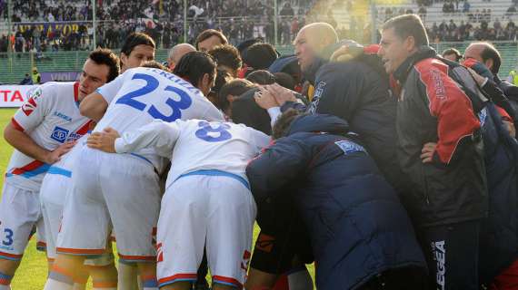 CATANIA-LAZIO, 1-0 all'intervallo