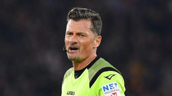ARBITRO, Inter-Fiorentina a Pietro Giacomelli
