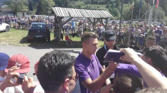 FOTO FV, Bagno di folla per Berna, Sepe e Pepito