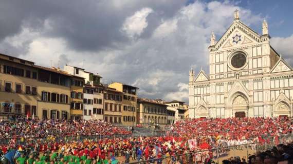 FOTO-VIDEO FV, Calcio storico: oggi Azzurri-Rossi