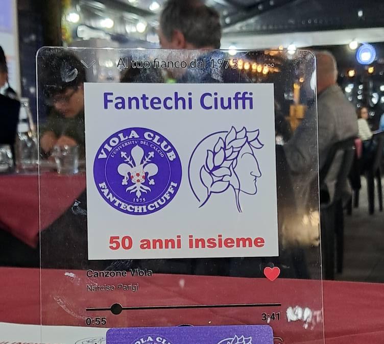 VC Fantechi-Ciuffi, Ieri cena sociale e festa per i primi 50 anni del club