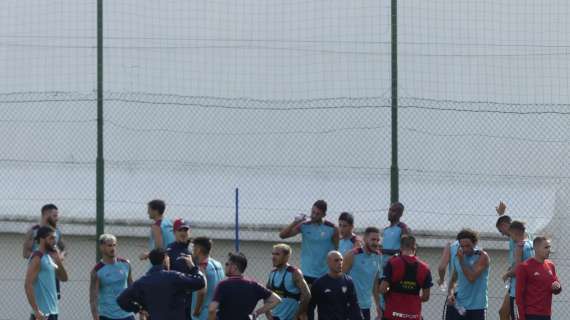 CAGLIARI, Squadra in campo già oggi per la Fiorentina