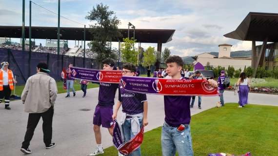 FOTO FV, Al Viola Park già presenti tanti tifosi