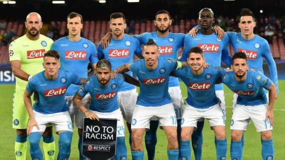 CHAMPIONS, Formazioni ufficiali di Napoli-Real Madrid