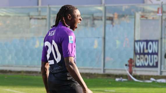 Ancora Kean! La Fiorentina la sblocca al 10'! 1-0 contro il Genoa, super gol del centravanti viola