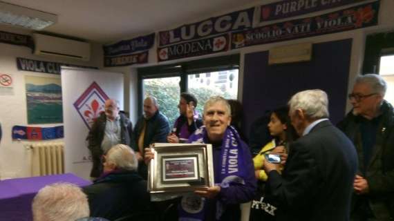 FOTO FV, Il podio dei Viola Club toscani più numerosi