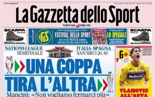 RASSEGNA STAMPA, Le prime pagine dei quotidiani