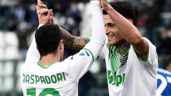 SASSUOLO-HELLAS, Le ufficiali: c'è Scamacca