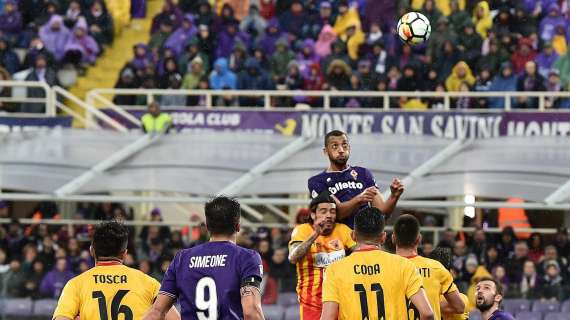 FIORENTINA-BENEVENTO, Le statistiche della gara