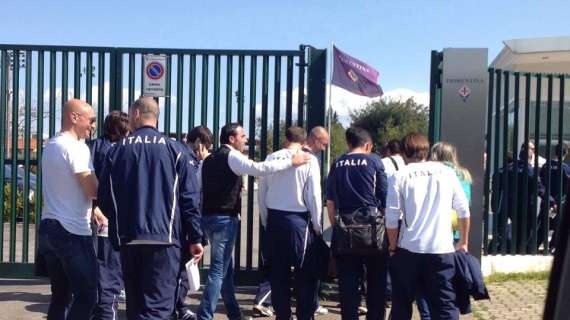 FOTO FV, Visita dei futuri mister al centro sportivo 