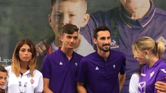 FOTO FV, Astori e Satalino agli autografi nel Village