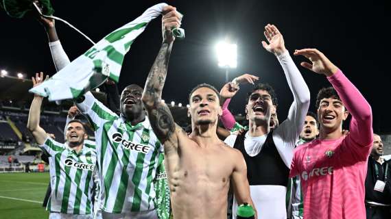 Real Betis, le immagini dei festeggiamenti al Benito Villamarin