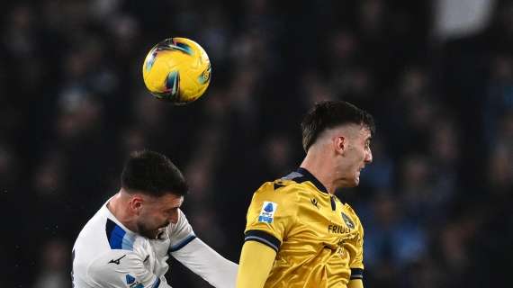 La Lazio rallenta e fallisce il sorpasso alla Juve: l'Udinese strappa il pareggio all'Olimpico