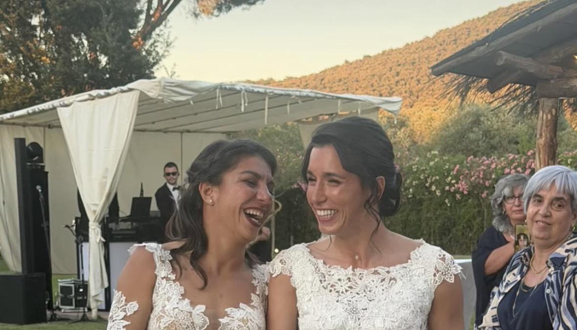 Elisa Bartoli dice sì: l'ex calciatrice della Fiorentina si è sposata in Toscana