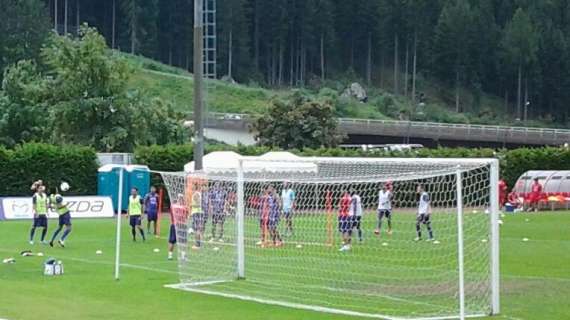 VIDEO FV, Calcio tennis particolare per i viola