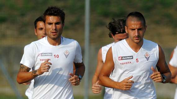 FIORENTINA, L'allenamento di oggi