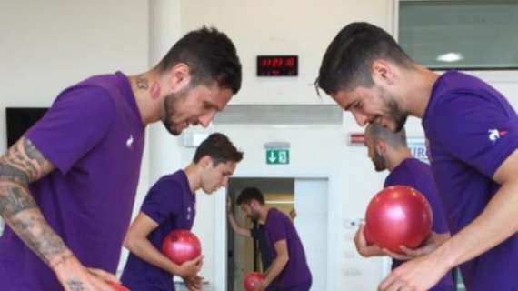 C. SPORTIVO, Sorrisi in palestra e poi campo