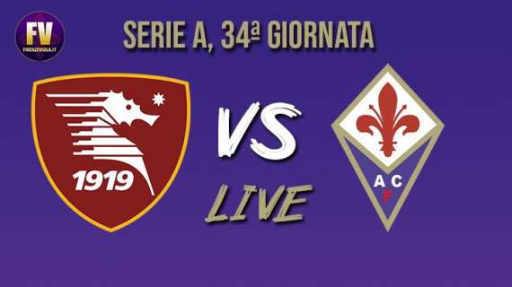 SALERNITANA-FIORENTINA 2-1, Rivivi il LIVE di FV