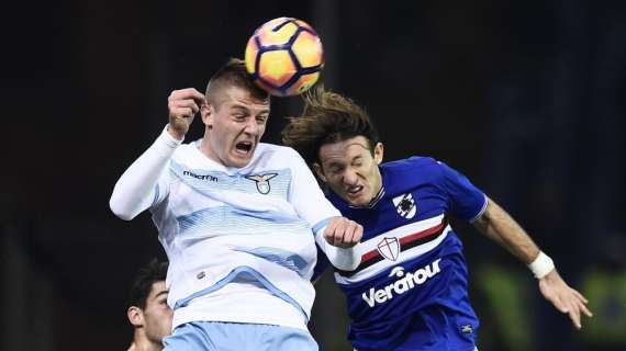 SAMPDORIA-LAZIO, Le formazioni ufficiali