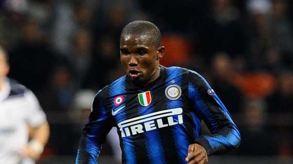 INTER-SAMP, Eto'o pareggia sul finale