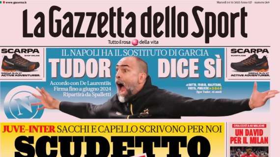 RASSEGNA STAMPA, Le prime pagine dei quotidiani