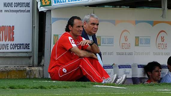 FIORENTINA, Anche Corvino all'allenamento di oggi