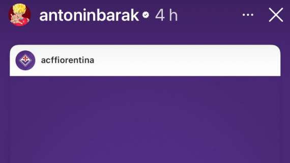 Anche Barak festeggia il ritorno della Fiorentina in Conference League