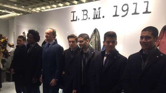 FOTO FV, La delegazione della Fiorentina a Pitti