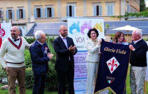 GLORIE VIOLA, Premiati con il Gonfalone dal Museo Fiorentina