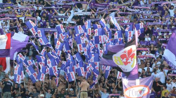 FIO-VEN, I figli di Barone in curva a seguire la partita