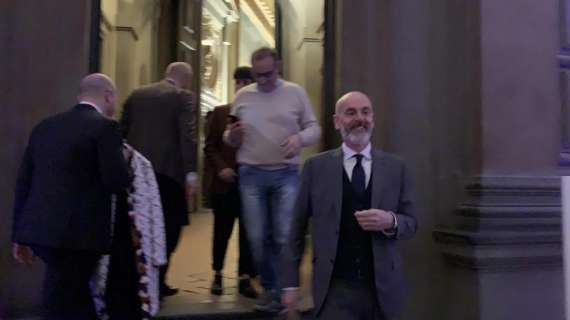 VIDEO FV, L'arrivo di Stefano Pioli a Palazzo Vecchio
