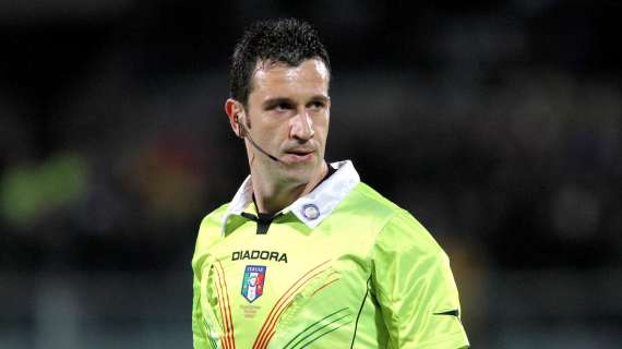 FIORENTINA-CATANIA, Arbitrerà il sig.Doveri