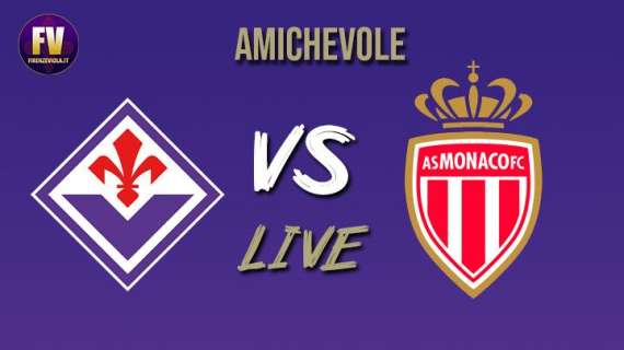 FIORENTINA-MONACO 1-1, Rivivi il live di FV 