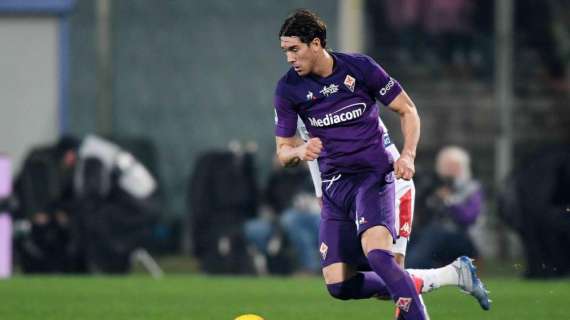 JUV-FIO 1-0, Dentro Vlahovic: viola all'attacco