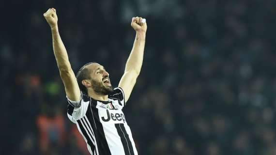 JUVE, Chiellini con la febbre: in dubbio per domani