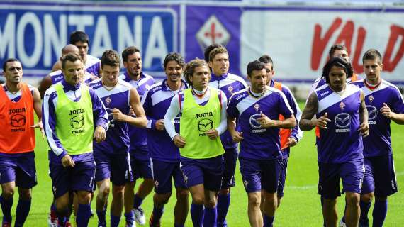 FIORENTINA, Il programma degli allenamenti