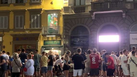 VIDEO FV, Tifosi Twente già arrivati a Firenze