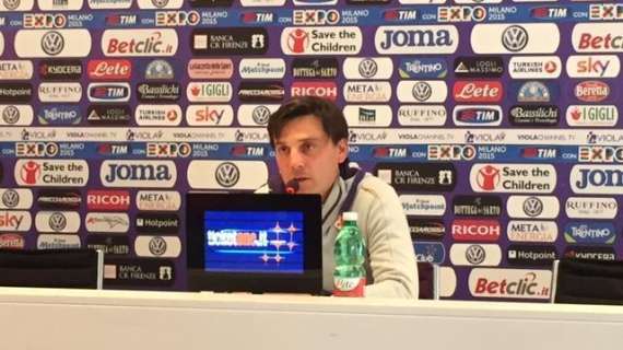 VIDEO FV, Montella sul turnover: "Basta vincere"