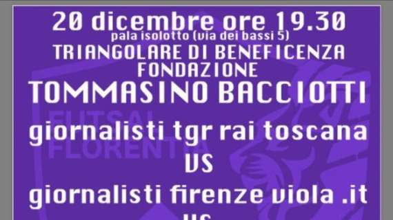 FV, Domani in campo per la Fondazione Bacciotti