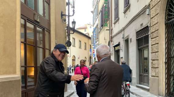 FOTO FV, Platini in vacanza in questi giorni a Firenze