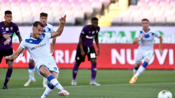 FIO-BRE, Al 45' è 1-1: la difesa viola è in affanno