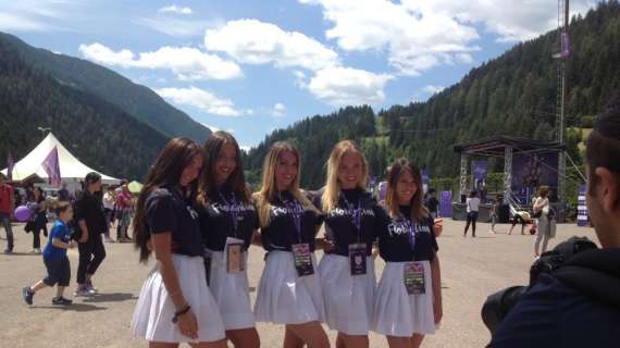 FOTO FV, Ecco le ragazze del Viola Village a Moena