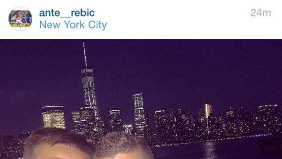 FOTO, Ilicic e Rebic si godono il panorama di NY